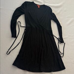 Joe Fresh Elegant Black Wrap Dress. Size S. Like New!